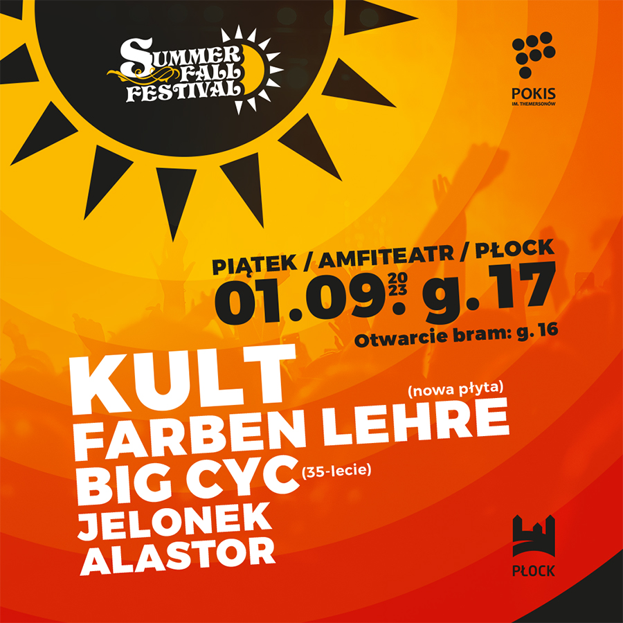 Summer Fall Festival 2023 Płock Kupuj Bilety Online biletyna.pl