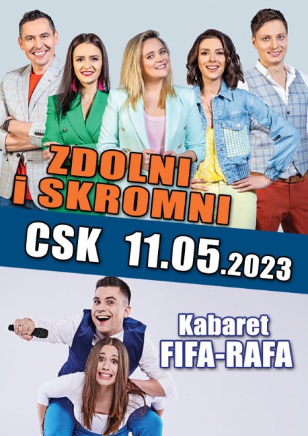Zdolni i Skromni oraz Kabaret FiFa-Rafa - rejestracje DVD - kabaret