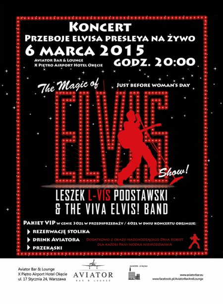Przeboje Elvisa Presleya na żywo - koncert