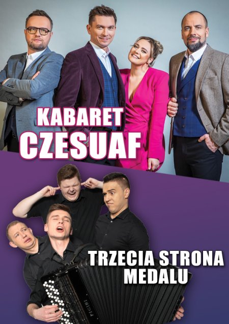 Kabaret Czesuaf i Trzecia Strona Medalu - rejestracje DVD - kabaret