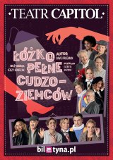 Łóżko pełne cudzoziemców