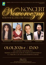 Koncert Noworoczny "W RYTM WALCZYKA I NIE TYLKO" | MCK Aleksandrów Kujawski