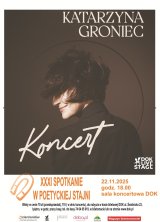KATARZYNA GRONIEC- koncert w Poetyckiej Stajni