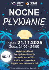 Nocne Pływanie w Średzkim Parku Wodnym