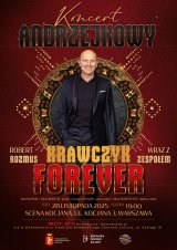 Koncert Andrzejkowy „Krawczyk Forever” – największe przeboje Krzysztofa Krawczyka śpiewa Robert Rozmus