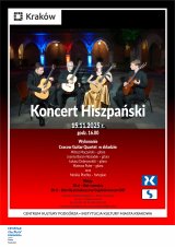15.11.2025 - Cracow Guitar Quartet, Koncert Hiszpański, Dwór Czeczów