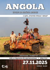 „Podróże bliższe i dalsze” spotkanie z Robertem Gondkiem „Angola - życie na końcu Afryki”