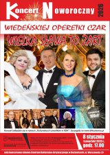 „Wielka Sława To Żart – Wiedeńskiej Operetki Czar” - koncert noworoczny