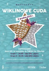 Wiklinowe cuda Warsztaty Wiklinowe z okazji Mikołajek!