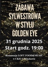 Zabawa Sylwestrowa w stylu Golden Eye