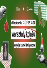 Warsztaty techniki kolażu - kartki świąteczne