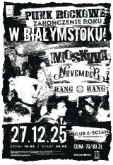 Punk Rockowe zakończenie roku - Moskwa, November, Bang Bang