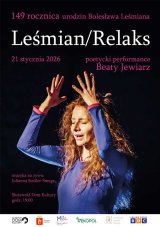 „Leśmian - Relaks” - poetycki performance Beaty Jewiarz