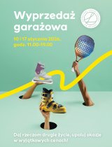 Wyprzedaż garażowa w Alei Bielany - stoisko duże