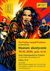 Ula Fryzka i zespół Przekora w koncercie - Maanam akustycznie