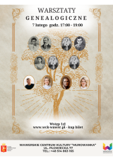 Warsztaty genealogiczne 07.02.2026 g. 17.00 - Murowanka