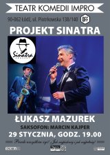 "Projekt Sinatra". Łukasz Mazurek z recitalem piosenek Franka Sinatry