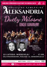 Orkiestra Kameralna Aleksandria - Koncert karnawałowy "Duety Miłosne"