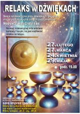 Relaks w Dźwiękach - sesja relaksacyjna przy dźwiękach Mis Kryształowych i Gongów.  Kasia CrystalVibes