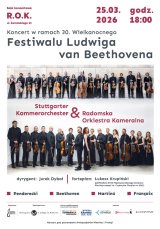 30. Wielkanocny Festiwal Ludwiga van Beethovena 2026