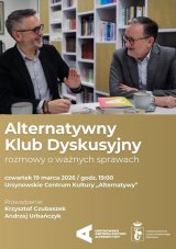 Alternatywny Klub Dyskusyjny | rozmowy o ważnych sprawach