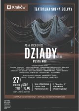 Spektakl Teatralnej Sceny Solvay pt. "Dziady"