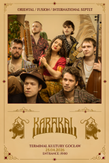 KARAKAL - oriental/ fusion. Concert at Terminal Kultury Gocław