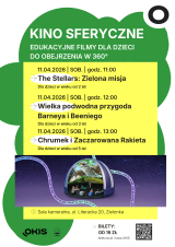 Kino sferyczne dla dzieci - OKIS w Zielonce