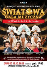 ŚWIATOWA GALA MUZYCZNA - OD WIEDNIA DO RIO DE JANEIRO