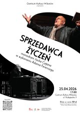 „Sprzedawca życzeń” – monodram Jacka Cygana w wykonaniu Adama Ferencego