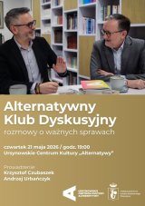 Alternatywny Klub Dyskusyjny | rozmowy o ważnych sprawach