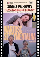 DKF ZAPRASZA W PIĄTEK 15 MAJA O GODZ. 18:00 NA OBSYPANY NAGRODAMI FILM „WARTOŚĆ SENTYMENTALNA”