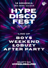 Festiwal Muzyki Disco 2026 w Szczecinie - Hype Disco Festiwal