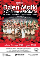 Dzień Matki z Chórem Aprobata i zespołami Aprobata Junior i A propos