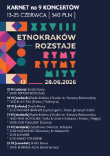 EtnoKraków/Rozstaje 2026: karnet full-pass
