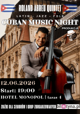 Scena pod Regałem prezentuje: CUBAN MUSIC NIGHT by Roland Abreu Quintet