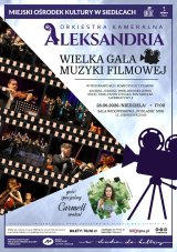 Wielka Gala Muzyki Filmowej - koncert Orkiestry Kameralnej Aleksandria