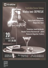 "Wielcy inni: DEPRESJE" monodramy Teatralnej Sceny Solvay