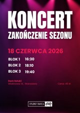 Koncert - Zakończenie sezonu Studio Tańca eM