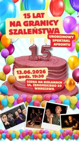 "Na granicy szaleństwa" - komedia improwizowana Teatru Improwizacji Afront.