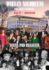 Wielcy Nieobecni Polskiej Estrady - Od Przybory do Soyki | Scena pod Regałem na tarasie CONCORDIA DESIGN