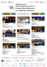 Jubileuszowy XXX Międzynarodowy Festiwal Muzyki Dawnej im. Mikołaja z Radomia