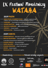 IX Festiwal Podróżniczy Wataha