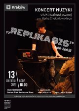 Replika 826- koncert muzyki elektroakustycznej