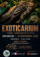 Szczecin - Targi Terrarystyczne Exoticarium + Wystawa Pająków