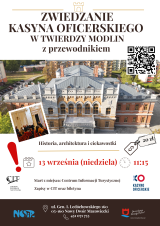 Zwiedzanie Kasyna Oficerskiego z przewodnikiem