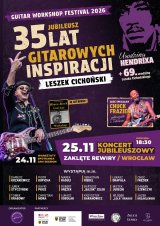 GUITAR WORKSHOP FESTIVAL 2026 – JUBILEUSZ LESZKA CICHOŃSKIEGO