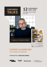 Tomasz Stawiszyński "Czynnik alchemiczny" - spotkanie autorskie