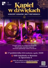 Kąpiel w Dźwiękach - Koncert Gongów i Mis Tybetańskich