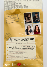 „[Tytuł przedstawienia]” | oryg. „[Title of Show]” | reżyseria: Marek Kałużyński | spektakl Kujawsko-Pomorskiego Teatru Muzycznego w Toruniu